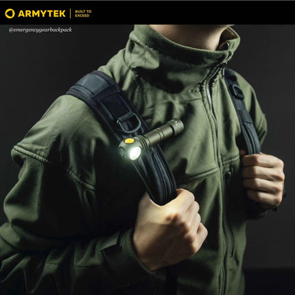 Armytek Wizard C2 Pro Olive White Light  — Multi-Flashlight 3-in-1