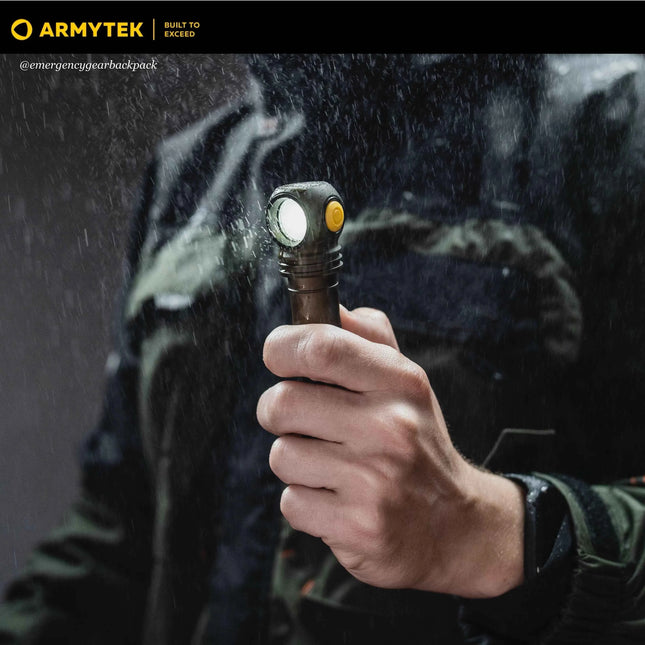 Armytek Wizard C2 Pro Olive White Light  — Multi-Flashlight 3-in-1