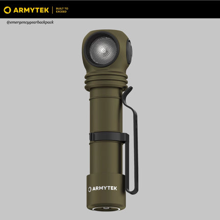 Armytek Wizard C2 Pro Olive product body standalone studio