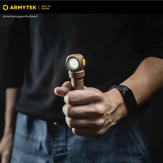Armytek Wizard C2 Pro Sand White Light  — Multi-Flashlight 3-in-1