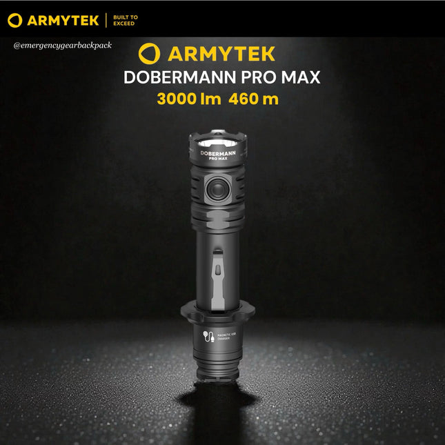 Armytek Dobermann Pro Max 3000 lm 460 m