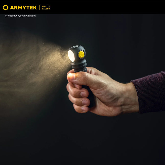 Armytek Wizard C2 Pro Max LR Warm flashlight handheld lighting demonstration