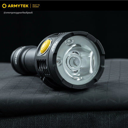 Armytek Bear WRG triple TIR lens optical system close-up