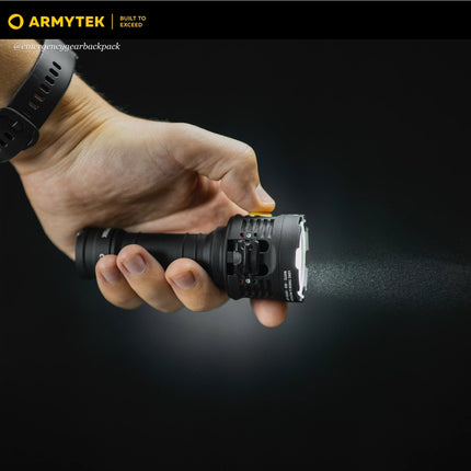 Armytek Bear WRG hand grip ergonomic matte finish body