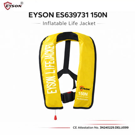 EYSON ES639731 Inflatable Life Jacket CE/SOLAS Certified