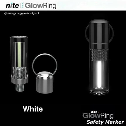 Nite GlowRing Monster Marker สี White มาร์กเกอร์เรืองแสงสีขาว สำหรับจุดสังเกตอุปกรณ์ในที่มืด