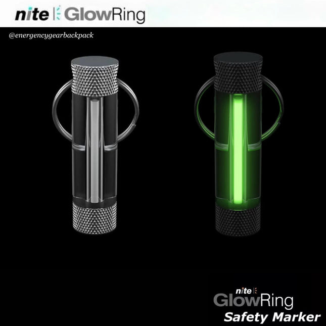 Firefly MegaGlow สีเขียว แสดงตัวเรือนโปร่งใสและการเรืองแสงในความมืด