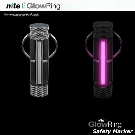 Firefly MegaGlow สีชมพู แสดงตัวเรือนโปร่งใสและการเรืองแสงในความมืด