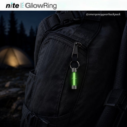 Firefly MegaGlow สีเขียวติดกระเป๋าสะพาย เพื่อช่วยระบุตำแหน่งในที่มืด