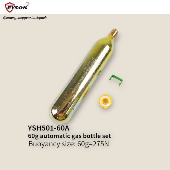 EYSON Co2 Cylinder 60g Life Jacket Re-arming Kit