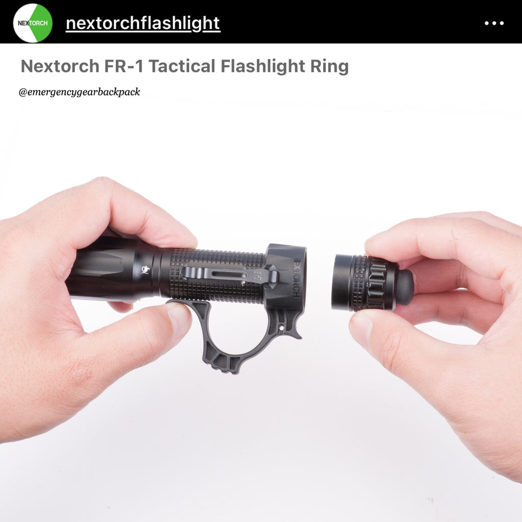 NEXTORCH FR-1 Tactical Flashlight Ring