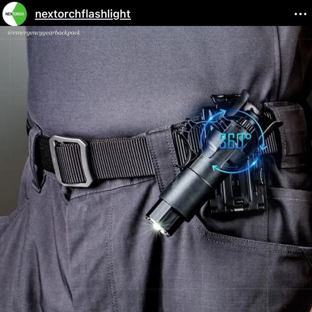 NEXTORCH V31 Quick-Draw Tactical Flashlight Holster
