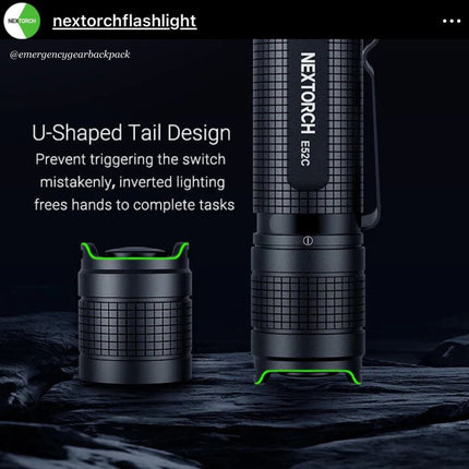 NEXTORCH E52C 3000LMS 210M Outdoor Flashlight