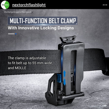 NEXTORCH V61 Quick-Draw Tactical Flashlight Holster