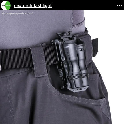 NEXTORCH V61 Quick-Draw Tactical Flashlight Holster