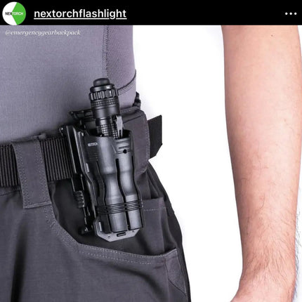NEXTORCH V61 Quick-Draw Tactical Flashlight Holster