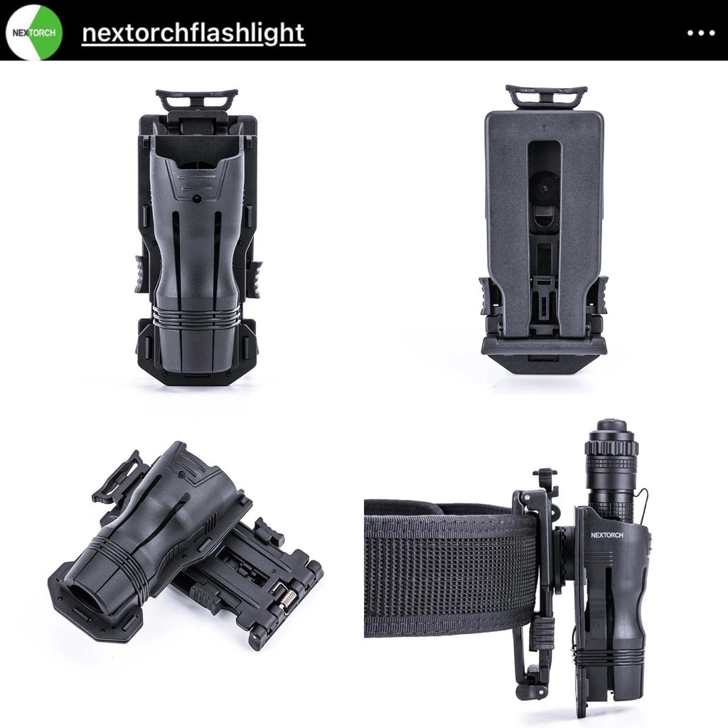 NEXTORCH V61 Quick-Draw Tactical Flashlight Holster