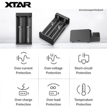 XTAR MC2 New - Smart Battery Charger