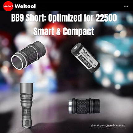 Weltool BB9 Short Body for W3Pro/ W3Plus/ W7/ T8Plus