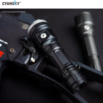 Cyansky P50R High Performance Outdoor Flashlight 12000 Lumens 328M
