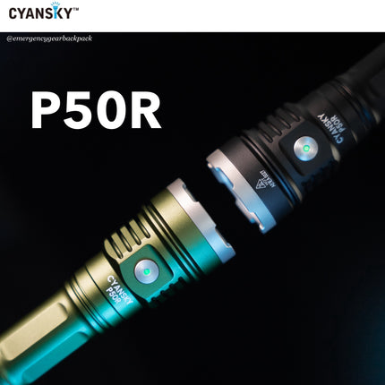Cyansky P50R High Performance Outdoor Flashlight 12000 Lumens 328M