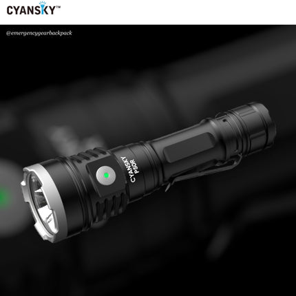 Cyansky P50R High Performance Outdoor Flashlight 12000 Lumens 328M