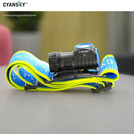 Cyansky L1 Lightweight Trail Running Headlamp 800LMS 87M