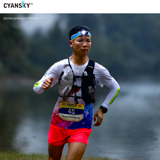 Cyansky L1 Lightweight Trail Running Headlamp 800LMS 87M