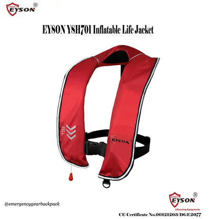 EYSON YSH701 Inflatable Life Jacket CE/SOLAS Certified
