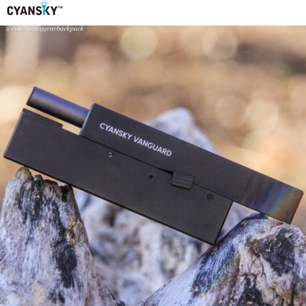 Cyansky Vanguard 1500 Lumens 410M Dual Light Source EDC Flashlight