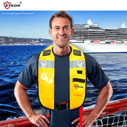 EYSON ES639720 Inflatable Life Jacket CE/SOLAS Certified
