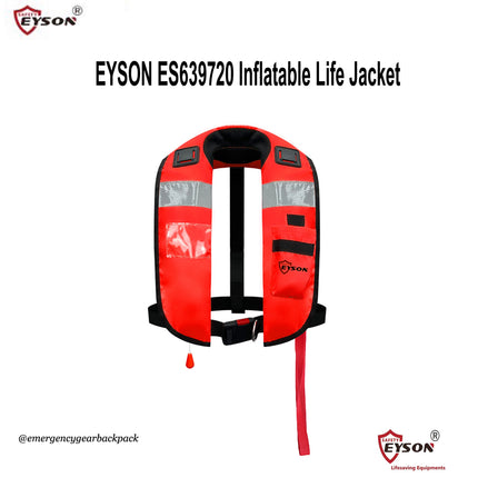 EYSON ES639720 Inflatable Life Jacket CE/SOLAS Certified
