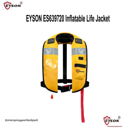 EYSON ES639720 Inflatable Life Jacket CE/SOLAS Certified
