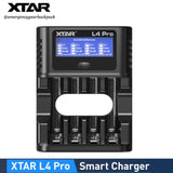 XTAR L4 Pro 1.5V & 1.2V Smart Battery Charger