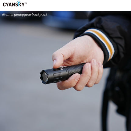 Cyansky P20R Portable Outdoor Flashlight 1900 Lumens 210M