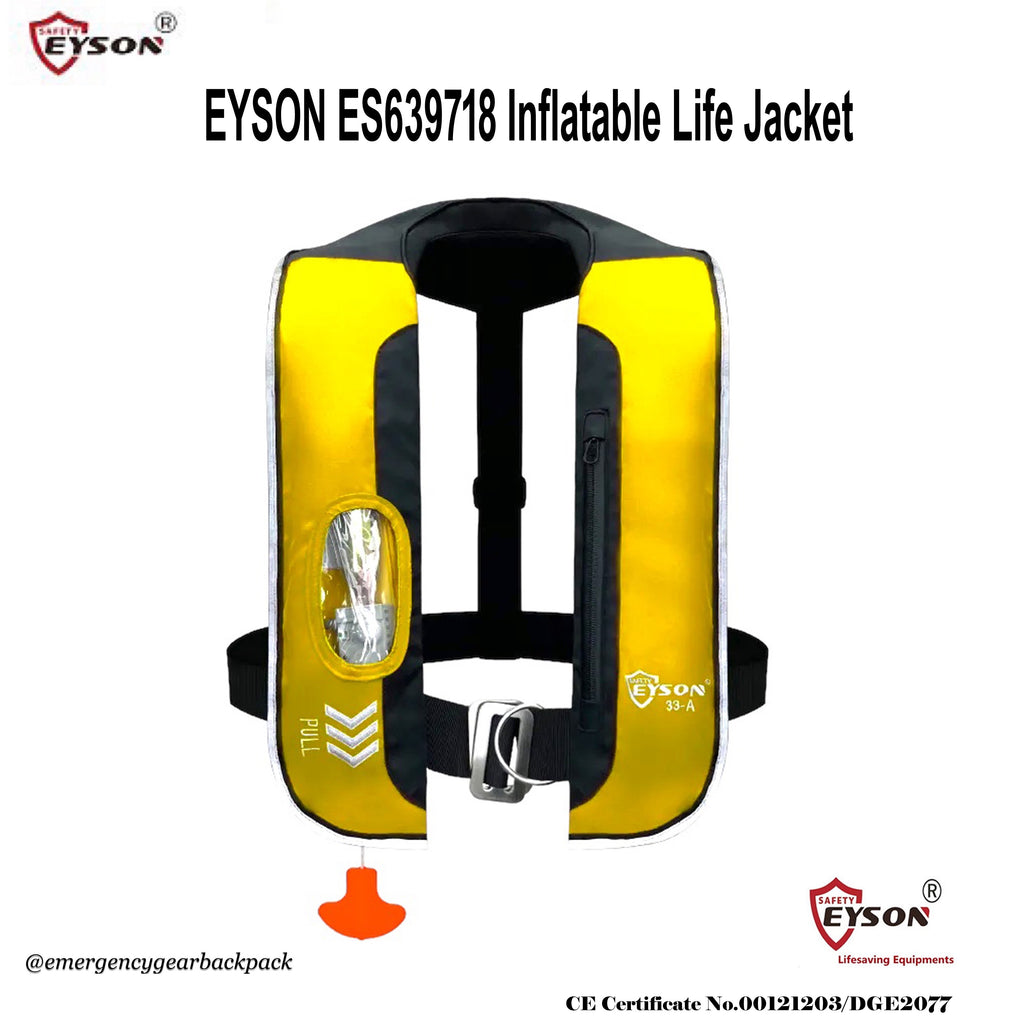 EYSON ES639718 Inflatable Life Jacket CE Certified