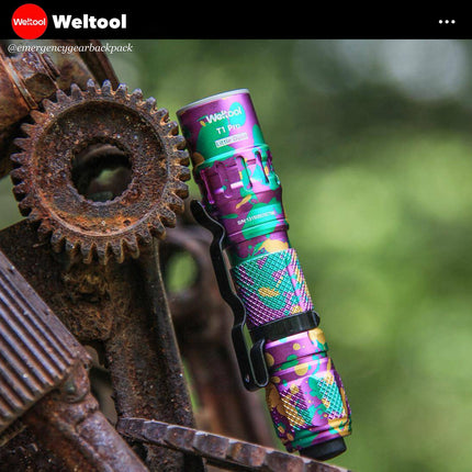 Weltool T1 Pro V2 Colorful EDC Flashlight 550 Lumens 306M