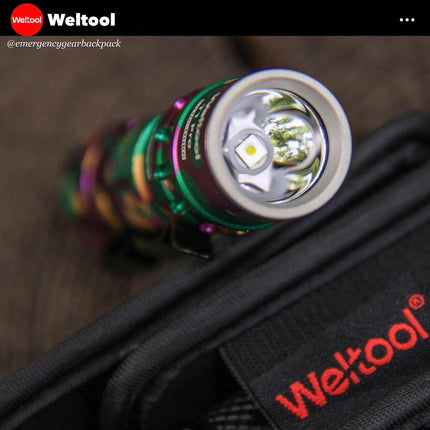 Weltool T1 Pro V2 Colorful EDC Flashlight 550 Lumens 306M
