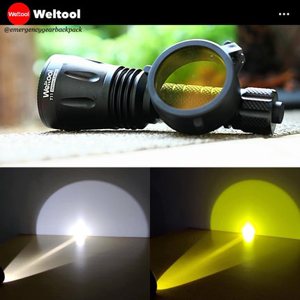 Weltool T11  Focused Long Throw Searchlight  743 Lumens 680M
