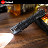 Weltool T8Plus TAC Tactical Flashlight 2180 Lumens 636M