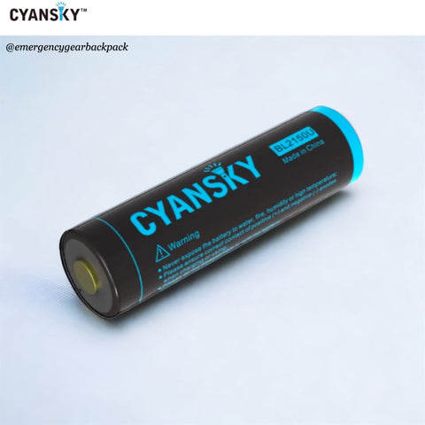 Cyansky BL2150U 21700 5000mAh 3.6V 10A Li-ion Rechargeable Battery