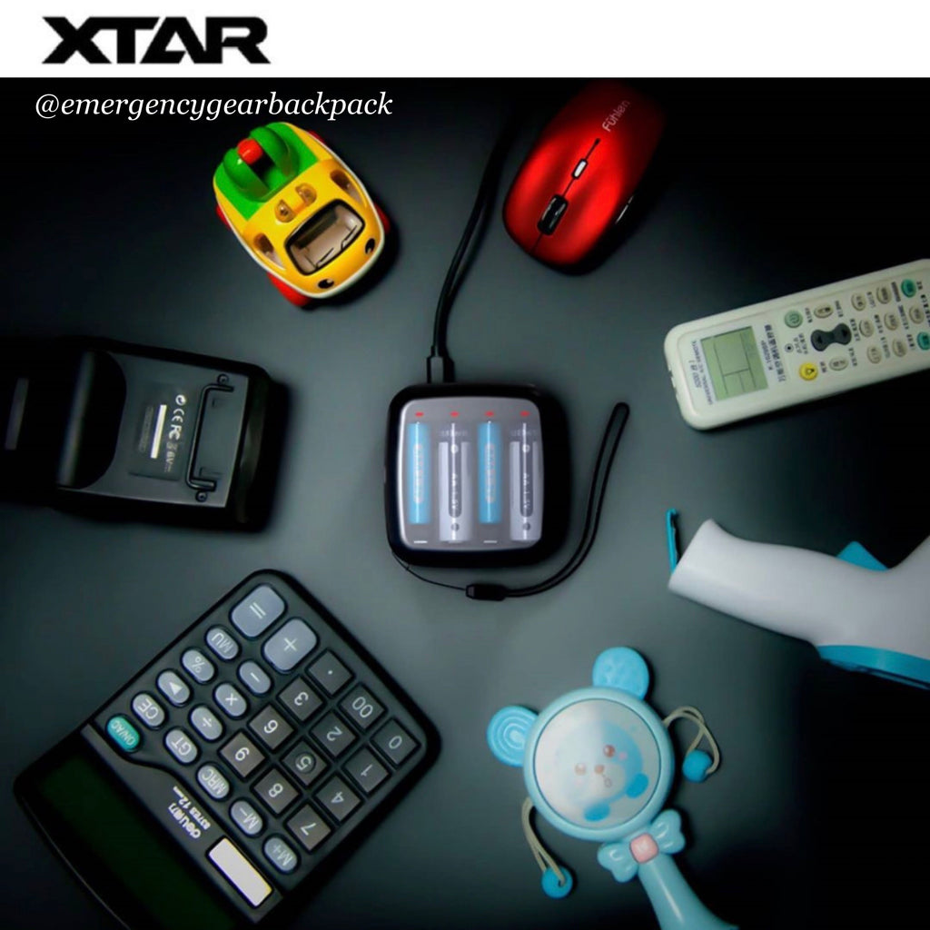 XTAR 1.5V Li-ion Battery AA (Pack 4)