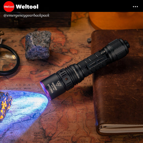 Weltool M4-365  Professional UV Flashlight