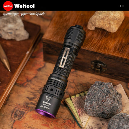 Weltool M4-365  Professional UV Flashlight