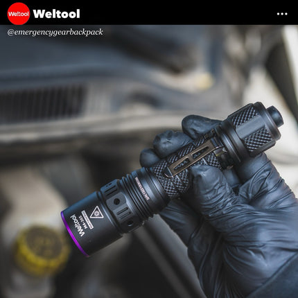 Weltool M4-365  Professional UV Flashlight