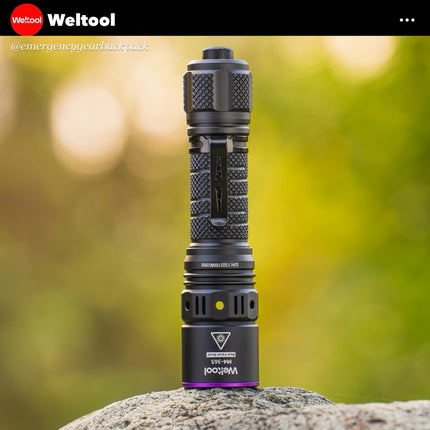 Weltool M4-365  Professional UV Flashlight