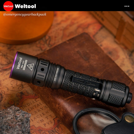 Weltool M4-365  Professional UV Flashlight