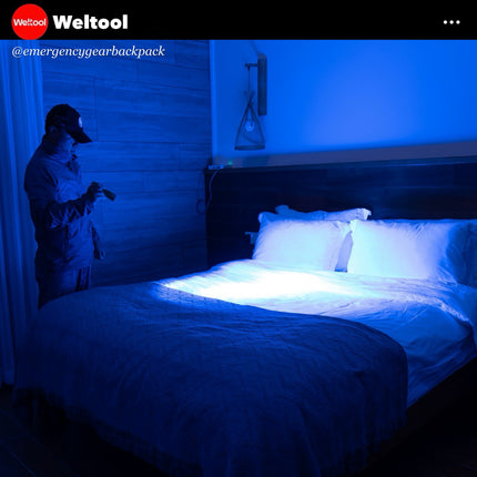 Weltool M4-365  Professional UV Flashlight