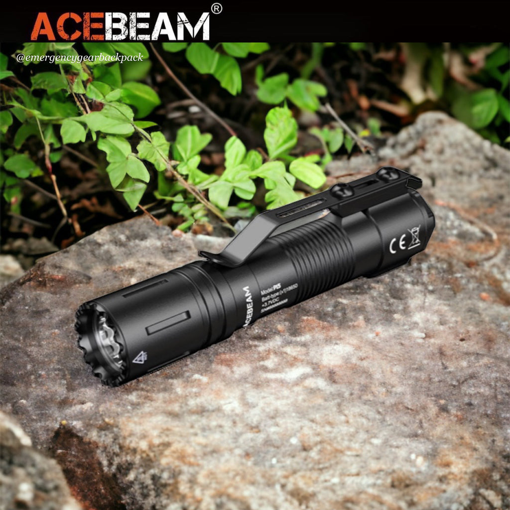ACEBEAM P15 1700LMS 330M EDC Tactical Flashlight