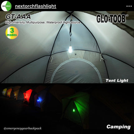 NEXTORCH Glo-Toob GT-AAA PRO Emergency Marker Light 200M Diving Depth